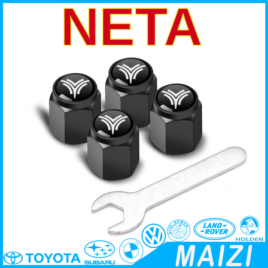 [พร้อม] Neta ทุ่มเทป้องกันการโจรกรรมยางวาล์ว Core CAP Neta x/neta V II รถวาล์วหมวกการปรับเปลี่ยน Net