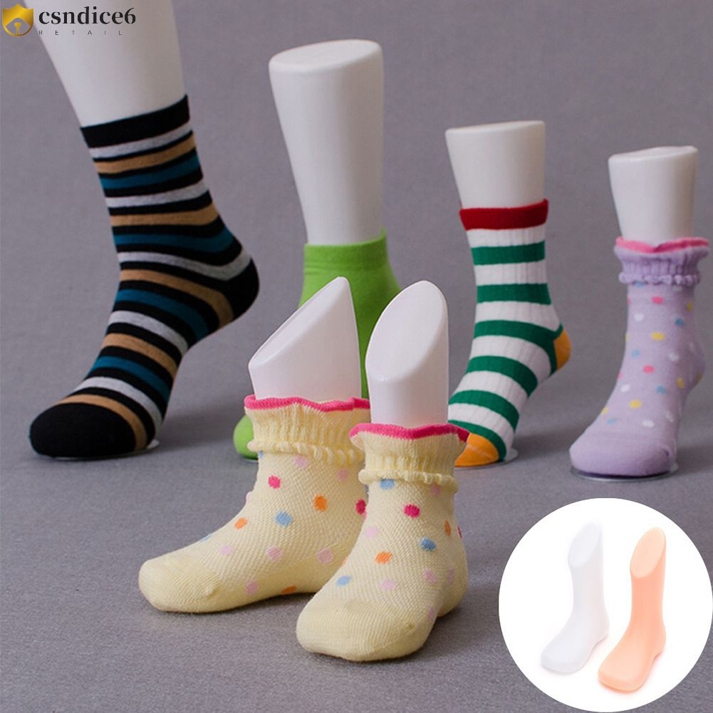 CSCEChildren\ จอแสดงผลเท้าสําหรับแม่พิมพ์ถุงเท้ารองเท้าหุ่นอุปกรณ์ DIY บ้าน