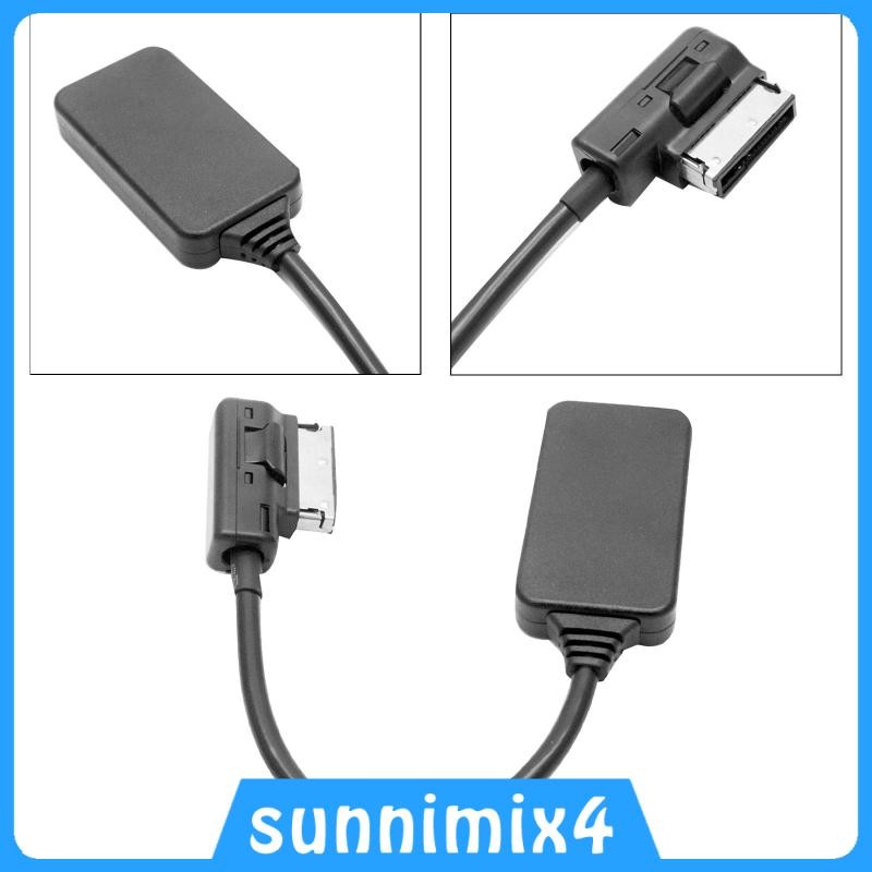 [H2Sports] ยานยนต์บลูทูธ 4.0 อินเทอร์เฟซเพลงอะแดปเตอร์ AUX AMI สําหรับอุปกรณ์เสริม Q7