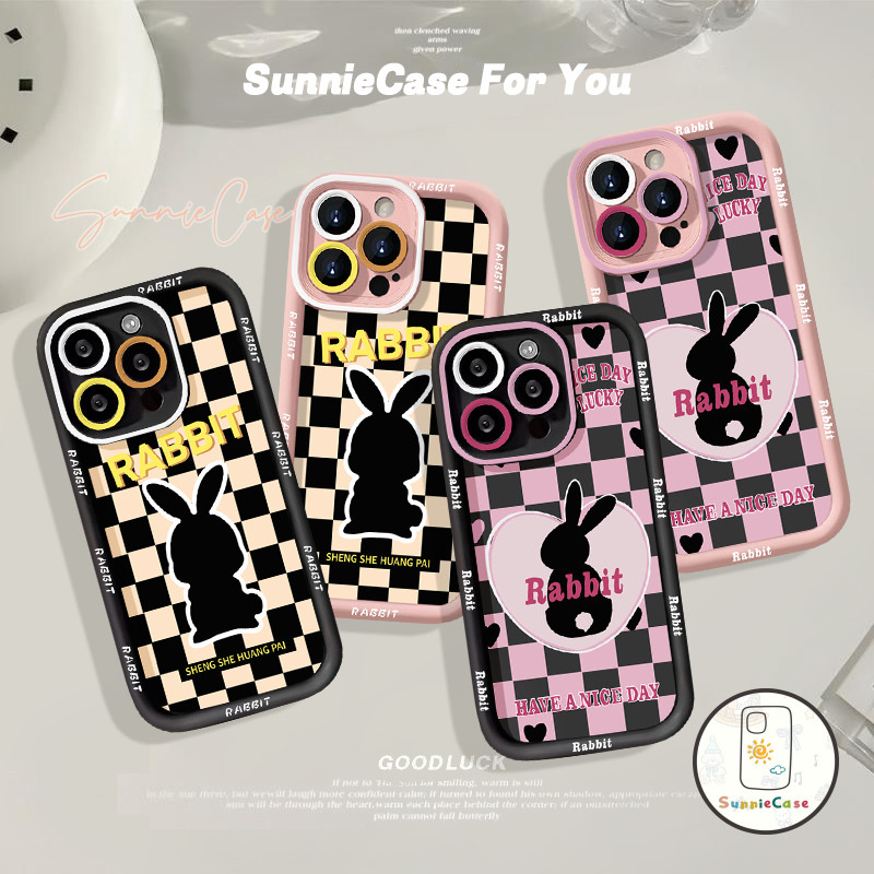 กระต่าย น่ารัก เคส Realme C35 11 C25Y C17 C15 C55 C25 C21Y C21 C31 5i C67 C51 12 C20 C53 C51s Note C33 50แฟชั่น เคส