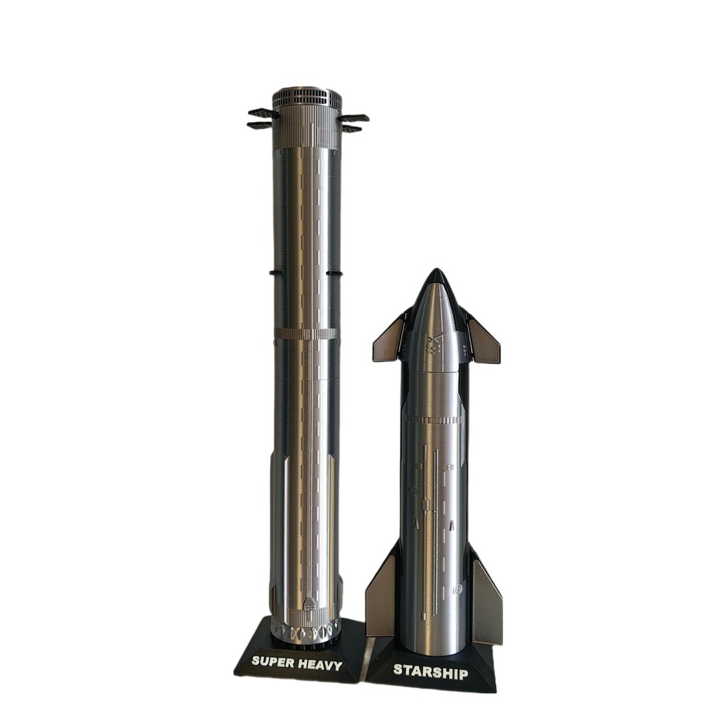 Tesla 3D การพิมพ์ Starship S24 Rocket รุ่น Mosk spacex ของเล่นของขวัญวันเกิดตกแต่ง 1: 200tesla