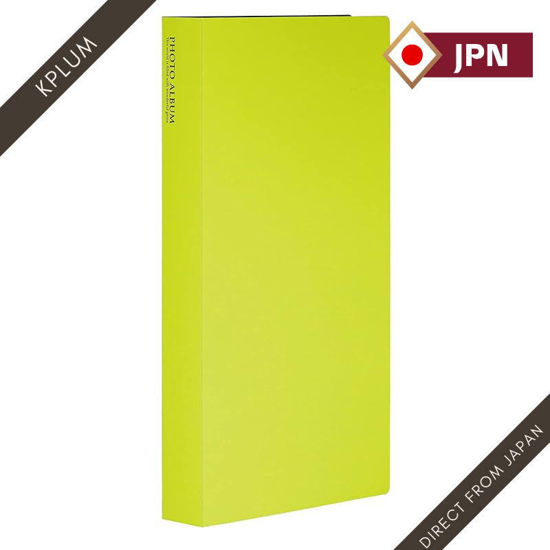 Sekisei Album Pocket Photo Album L Size, holds 300 photos, Light Green, L 201-300 sheets, Light Gree