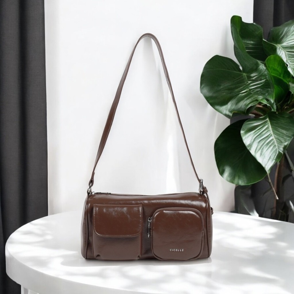 Cargo bag crossbody🔆กระเป๋าแบรนด์ CICELLE (ซี-เซล) สไตล์ Modern Luxury