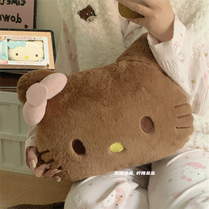 หมอนนุ่มหมอนนุ่ม KT ของเล่นตุ๊กตาเบาะหอพัก Hello kitty Nap หมอนแมว Good Night หมอนนุ่มพิเศษ