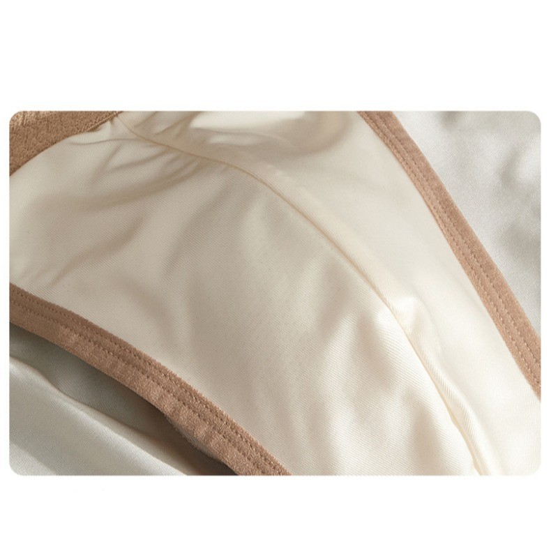 ผู้ชายระดับไฮเอนด์ซาตินผ้าไหมน้ําแข็งเอวต่ําเซ็กซี่ระบายอากาศสามเหลี่ยมกางเกง - รูปที่ 7