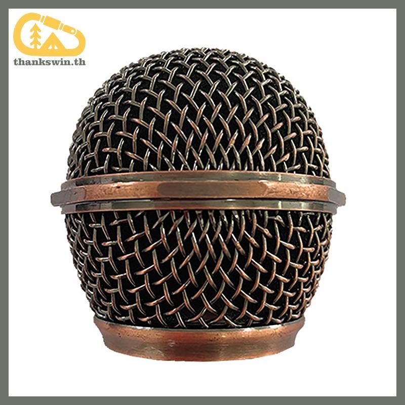 Thankswin Metal Mic Grille สําหรับ Shure Beta58a ไมโครโฟนไร้สาย - Replacement Party Mic Head อุปกรณ์