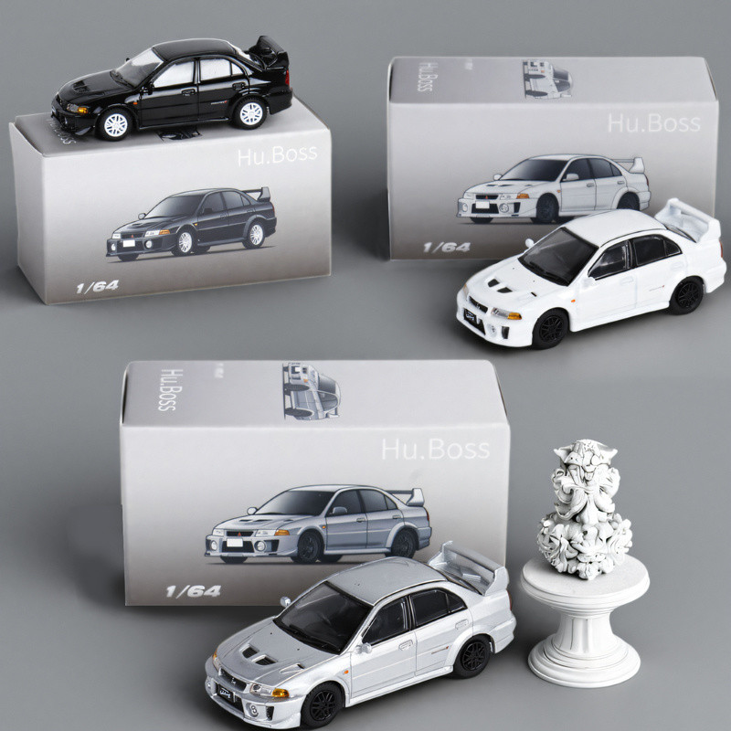 ⭐24ชม.⭐ JKM 1:64 Mitsubishi EVO รุ่นที่สามรุ่นที่ห้ารุ่นที่เจ็ดโมเดลรถDiecast
