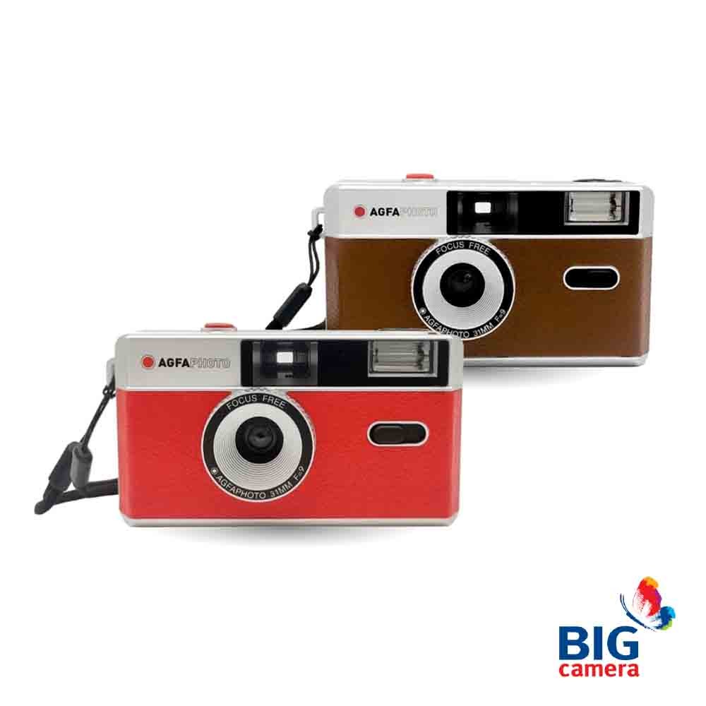 Agfa Photo Analog 35mm For Color and Black and White Films Reusable Film Camera กล้องฟิล์ม - ประกันศ
