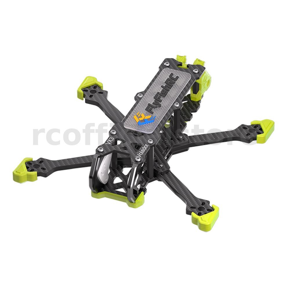 FlyfishRC Volador II O4 VX3 144 มม.3 นิ้ว T700 ชุดกรอบคาร์บอนไฟเบอร์ 3D พิมพ์สําหรับ FPV Racing Drone