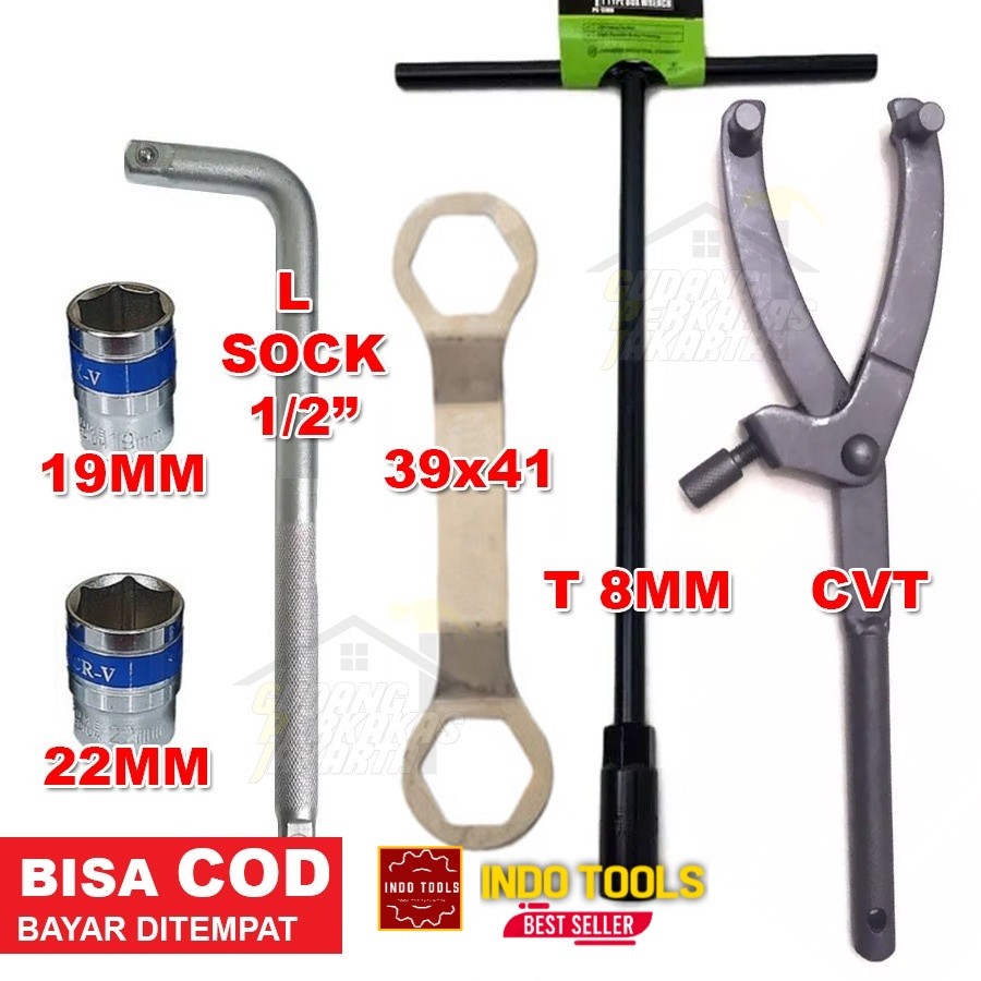 HONDA และ YAMAHA CVT PACKAGE CVT TRAKER CVT DISASSEMBLY TOOL / กุญแจ CVT / กุญแจต้านทาน CVT