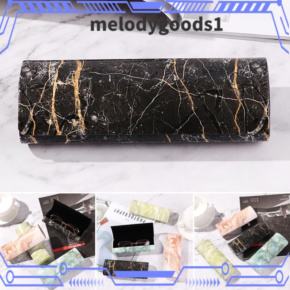 MELODYGOODS กล่องแว่นตาสำหรับทั้งผู้ชายและผู้หญิง อุปกรณ์เสริมพกพาสะดวก