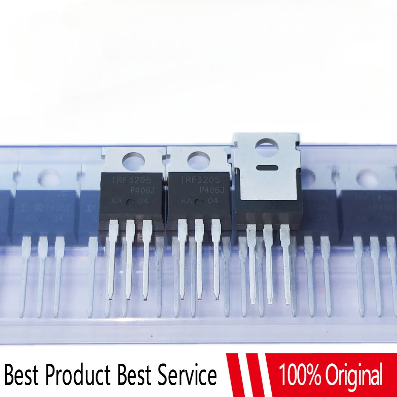 50 ชิ้น/ล็อต Original IRF3205 Mosfet IRF3205PBF TO220 100% ใหม่และของแท้