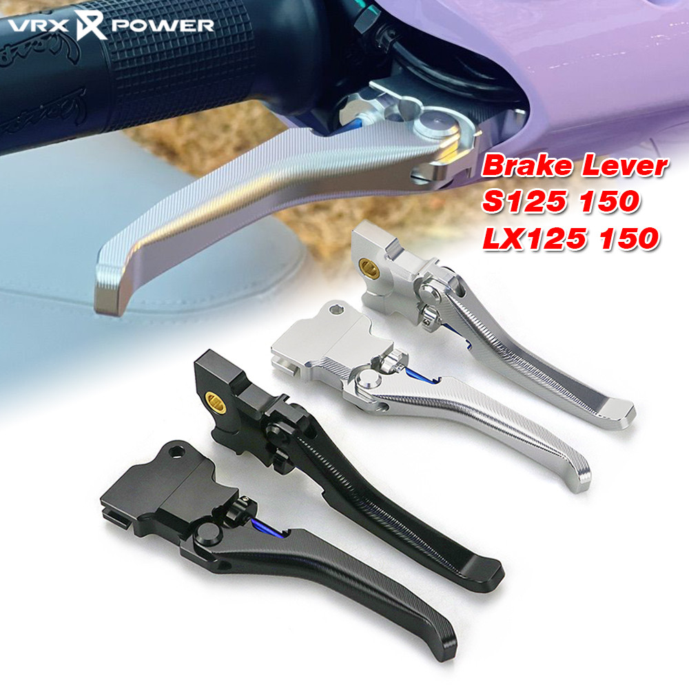 CNC Handle เบรคคันโยกปรับได้สําหรับ Vespa S125 S150 LX125 LX150 iget