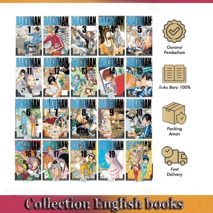 การ์ตูนมังงะ: Bakuman สมบูรณ์โดย Tsugumi Ohba