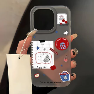 เคสโทรศัพท์ For iPhone 11 13 16 Pro Max Case iPhone 13 17 15 Pro Max 12 14 13 Pro Max ดอกไม้น้ำแข็งใสก็น่ารัก