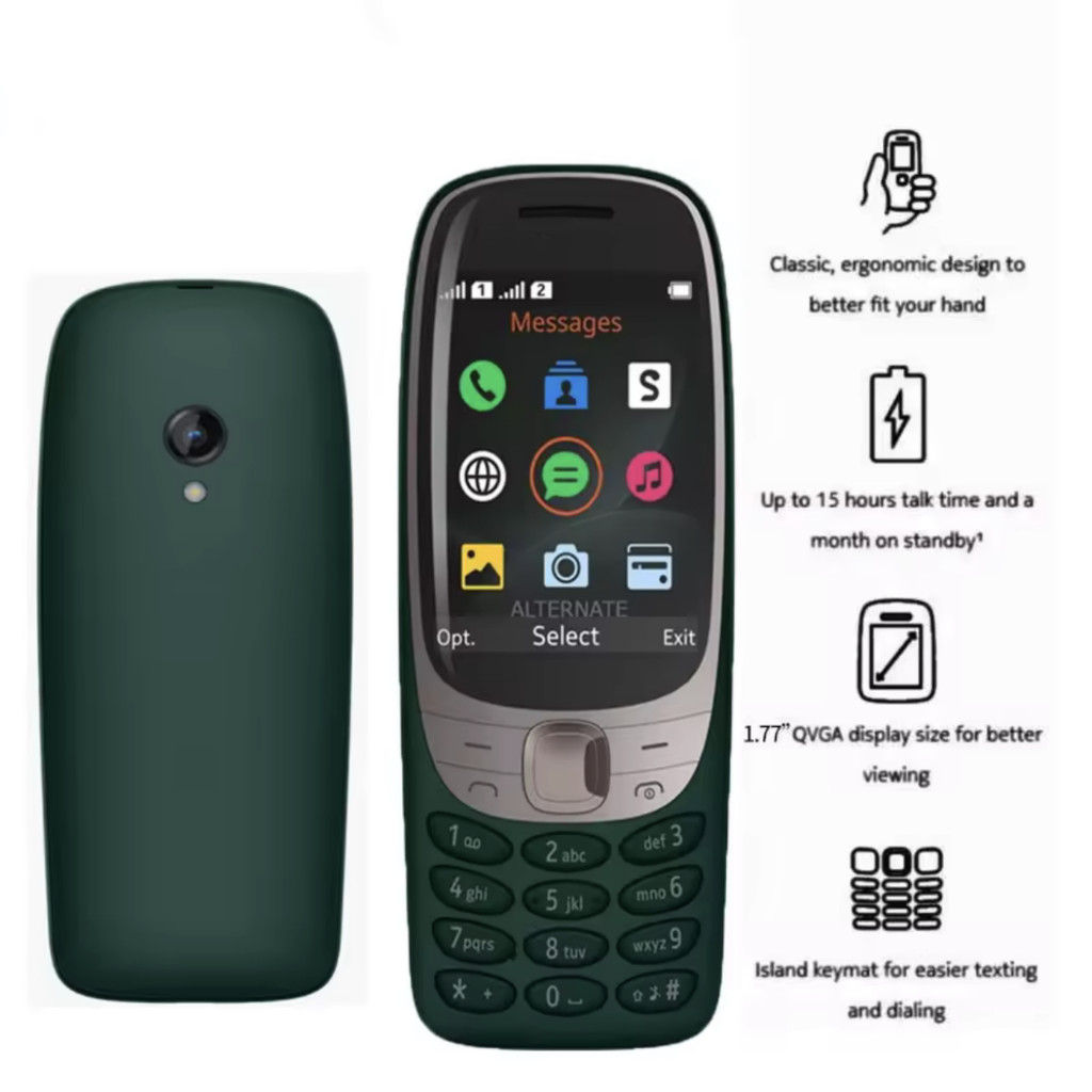 โทรศัพท์มือถือปุ่มกด Nokia 6310   4G มือถือปุ่มกด รองรับทุกค่าย ปุ่มกดไทย/เมนูไทย