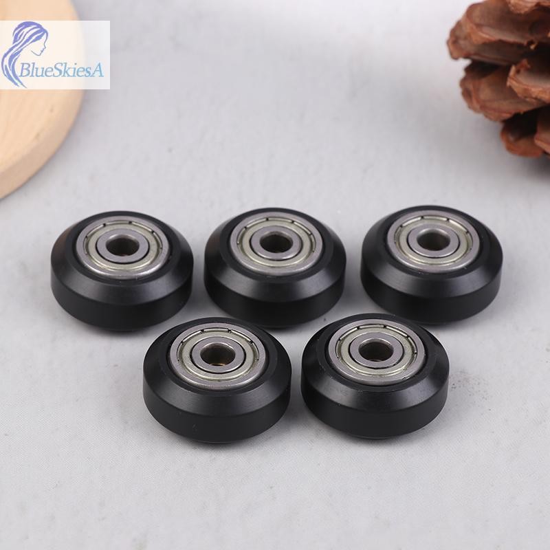 BL 5 ชิ้น POM ล้อ 625ZZ Linear แบริ่ง 3D เครื่องพิมพ์ POM ล้อพลาสติก Pulley V-type ล้อสําหรับเลเซอร์