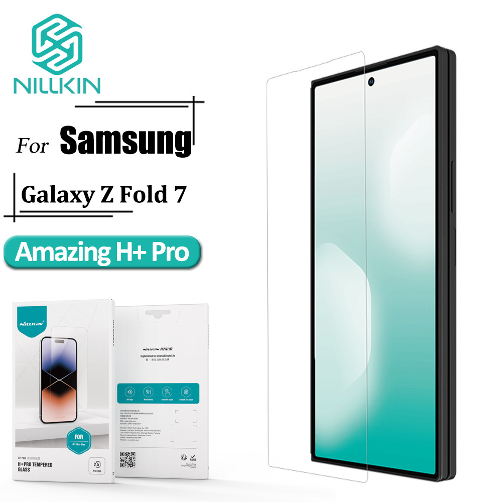 NILLKIN กระจกนิรภัยสําหรับ Samsung Galaxy Z Fold7 / Fold 7 Anti Scratch ลายนิ้วมือ Anti-Glare H + Pro โปร่งใส 9H Anti Explosion Screen Protector
