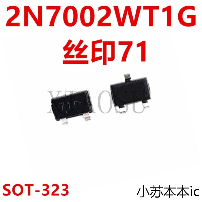 [3 ชิ้น] Original 2N7002 Patch SOT323 L2N7002WT1G การพิมพ์หน้าจอ 6C Field Effect Tube Triode