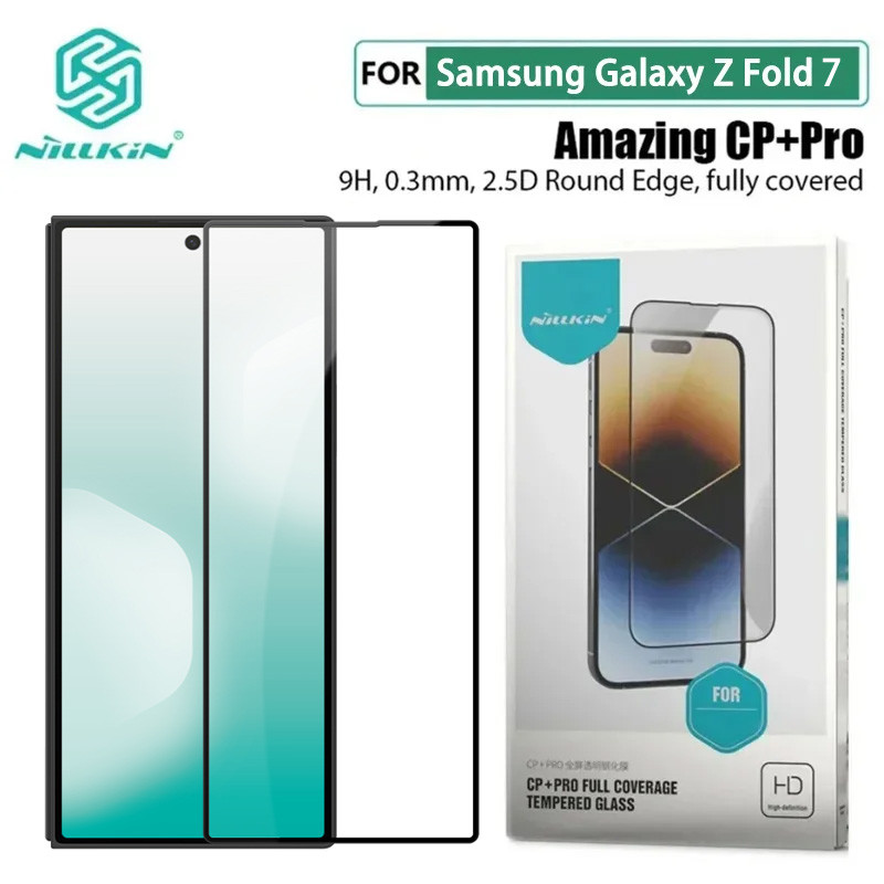 ฟิล์มกระจก Samsung Galaxy Z Fold 7 8 Ultra Fold7 5G Nillkin 2.5D ฟิล์มป้องกันหน้าจอเต็มรูปแบบ
