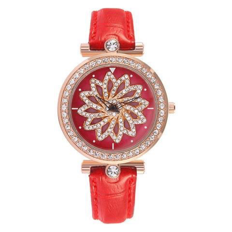 Swiss Time มาวิ่งนาฬิกาสุภาพสตรีนาฬิกากันน้ําบางเฉียบเวอร์ชั่นเกาหลีนาฬิกานักเรียนแนวโน้มแฟชั่น Diam