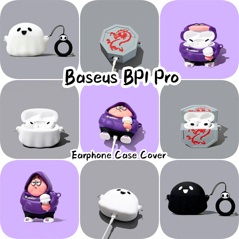 เคส Baseus BP1 Pro เคสซิลิโคนอ่อนนุ่มการ์ตูนอินเทรนด์