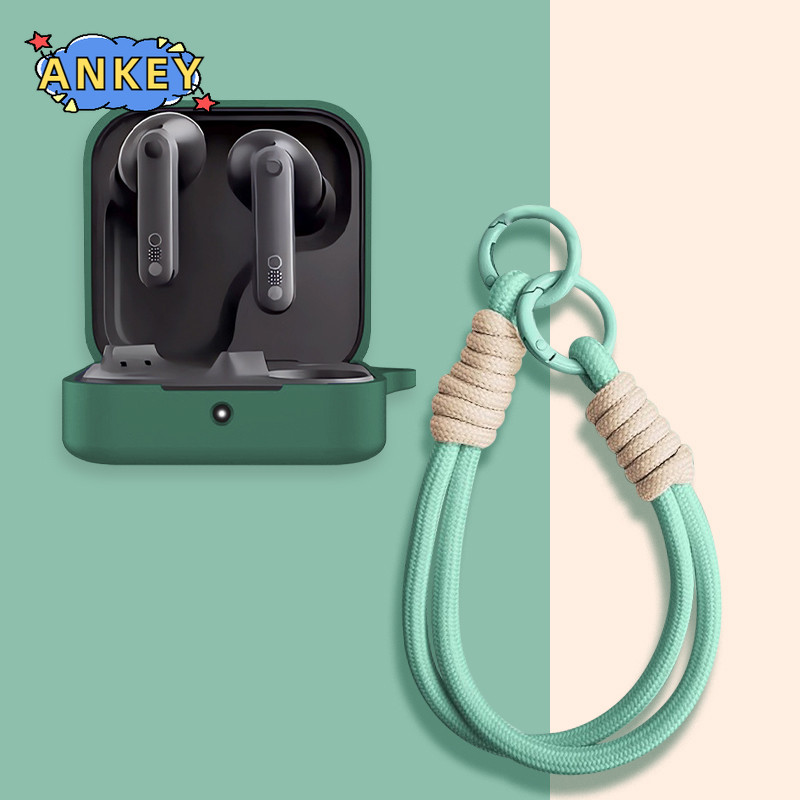 for CMF by Nothing Buds Pro 2 Buds 2 Plus Protective Case Nylon Lanyard Soft Cover Shells Washable Housing Anti Dust Sleeve Hand Rope Strap Accessories - รูปที่ 4