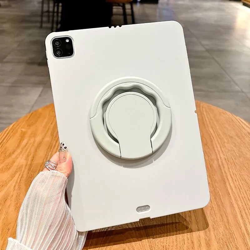 เคสแท็บเล็ต สําหรับ Xiaomi Redmi Pad SE 8.7 นิ้ว แบบพกพา 360 หมุนขาตั้งปลอก TPU นิ่มกันกระแทกฝาครอบป้องกัน