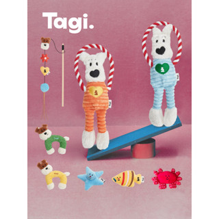 Tagi. Pet Toy Pet Sound Paper Grinding Teeth Plush Cat and D…