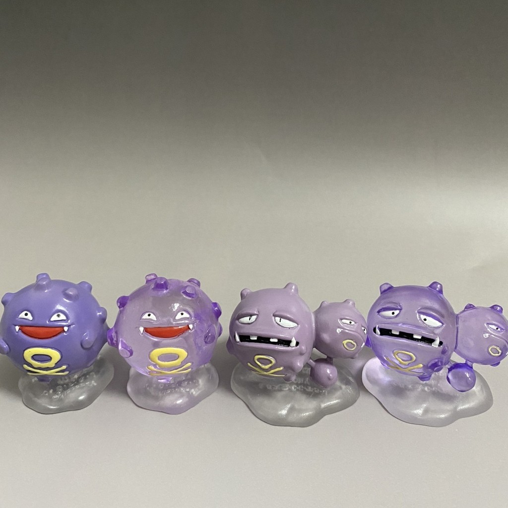 ขายร้อน Fast Shipping Gas Egg Double Egg Gas MC Studio Flip Model Pokémon Pokémon Figure Decorative 