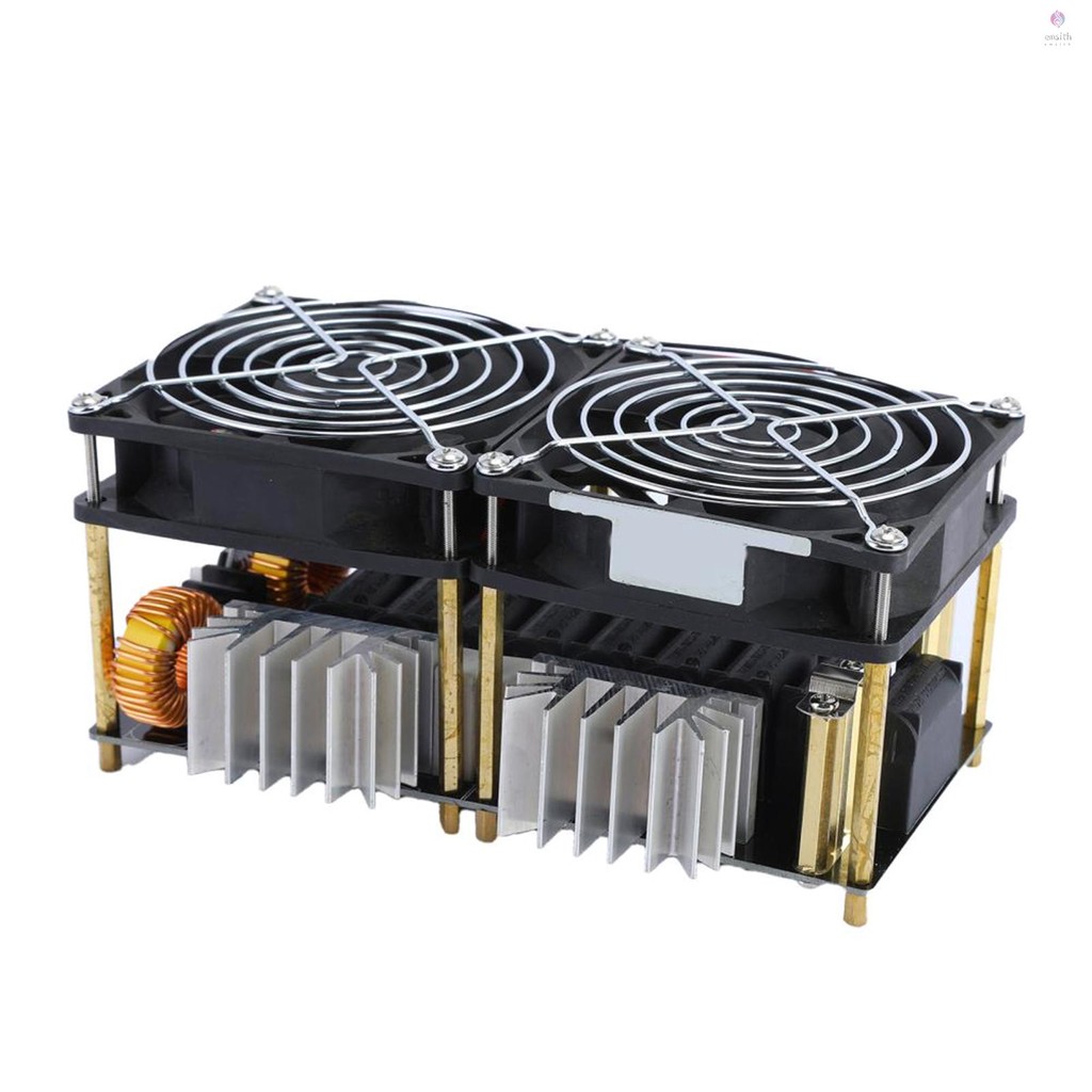 E * M 1800W 40A DC 12-48V Induction เครื่องทําความร้อน ZVS โมดูลแหล่งจ่ายไฟความถี่สูงแรงดันต่ํา Flyb