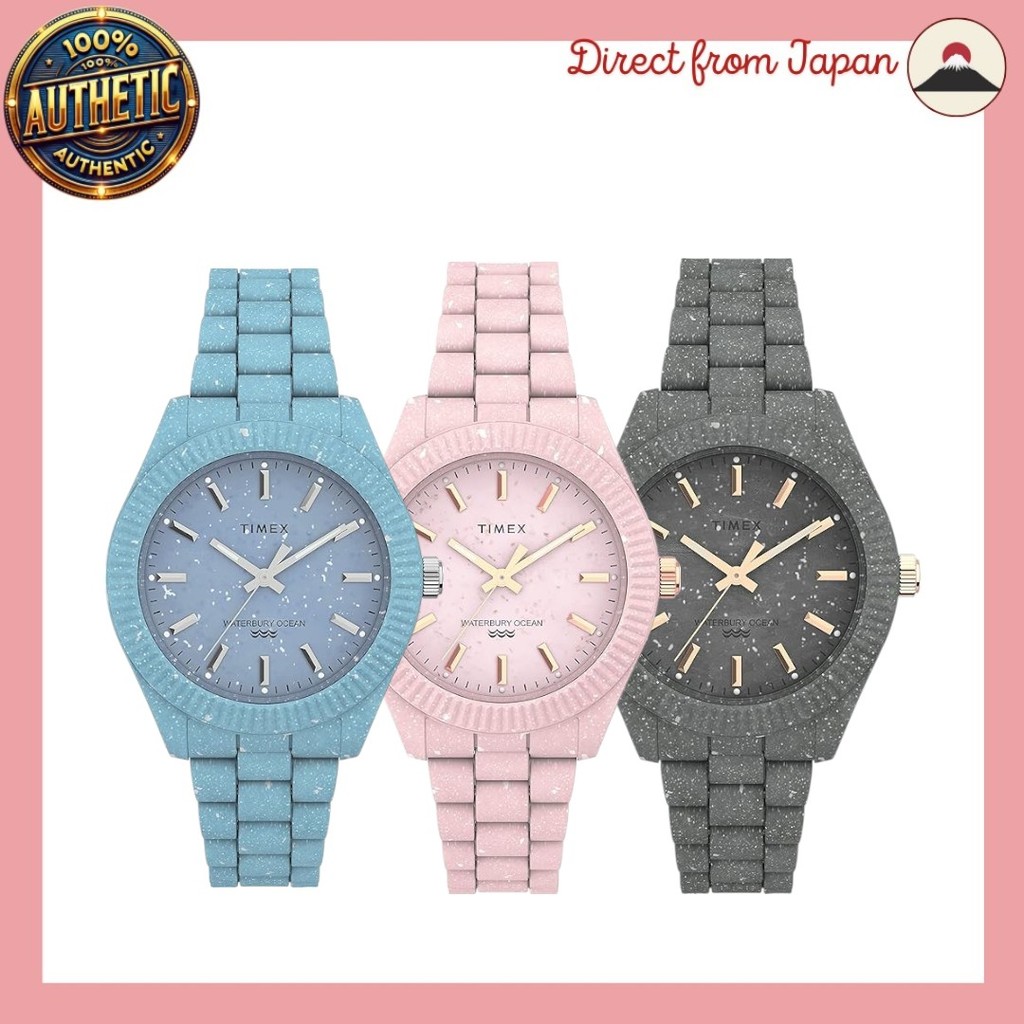"TIMEX Waterbury Ocean Unisex Quartz Watch - Sustainable, 37MM"