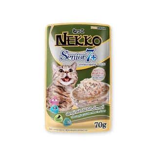 [ ยกลัง 48 ซอง] Nekko เน็กโกะ อาหารเปียกแมว 70g