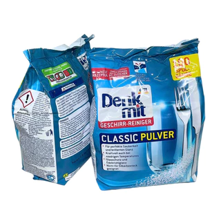 Denkmit ผงล้างจาน 1.5kg Dishwasher Power ผงล้างจานผงล้างจานสำหรับเครื่องล้างจาน