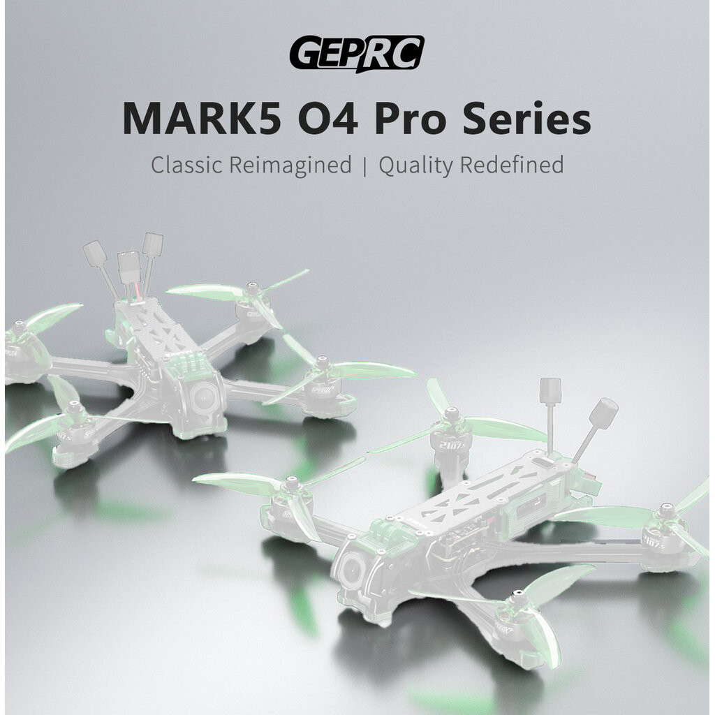 [D5-4] GEPRC MARK5 O4 Pro GPS Wide X DC FC F722-BT50A มอเตอร์ 2107.5 | ELRS 2.4G | 6S เฟรมแข็ง ของเล