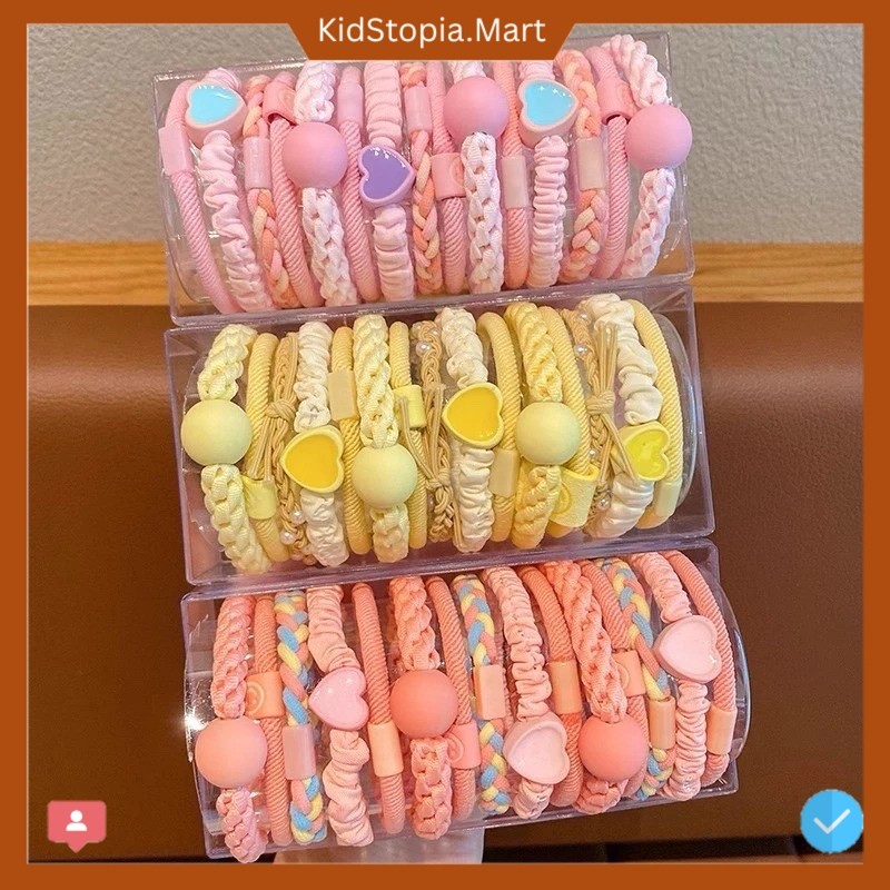 KidStopia.Mart PT 03 GIRLS HAIR RUBBER 1 แพ็ค 5