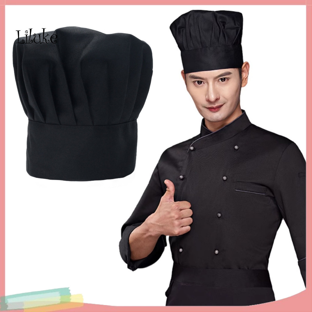 หมวกเชฟมืออาชีพ สำหรับการทำอาหารและงานครัว ออกแบบเพื่อป้องกันผมร่วง มีหลากหลายสีให้เลือกทั้งสำหรับผู้ชายและผู้หญิง