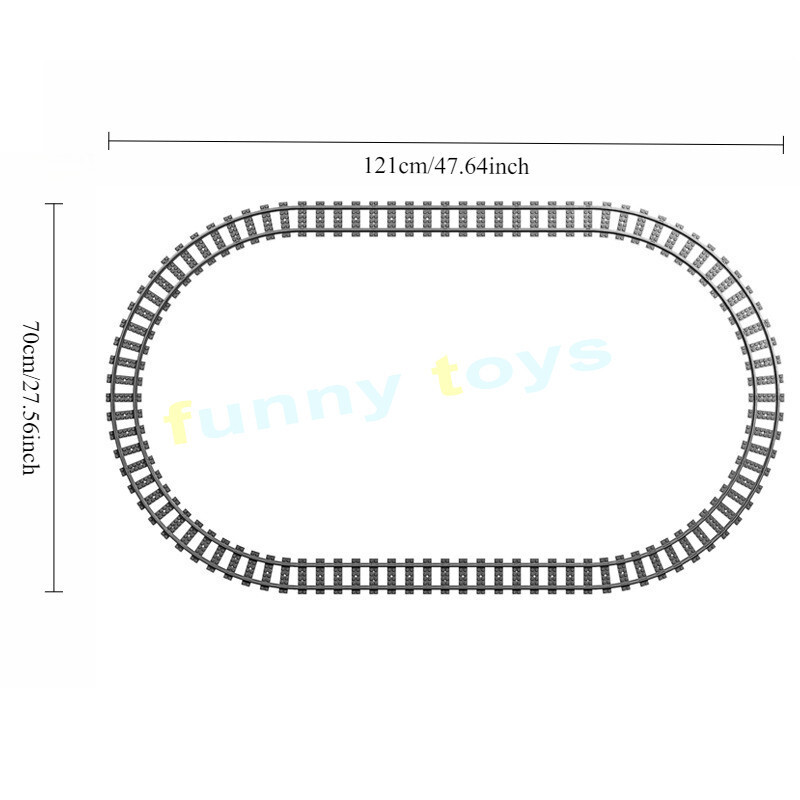 60337ด่วนรถไฟผู้โดยสารอาคารบล็อกเมืองรถไฟ อาร์ซี ของเล่นของขวัญสําหรับเด็กชายและเด็กหญิง