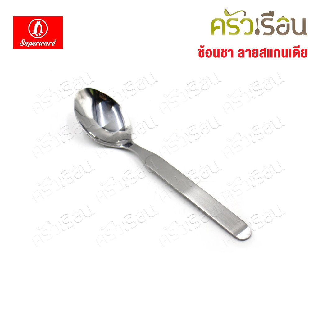 Penguin ช้อนชา สแกนเดีย ตรานกเพนกวิ้น กว้าง 3 ซม. ยาว 14 ซม.