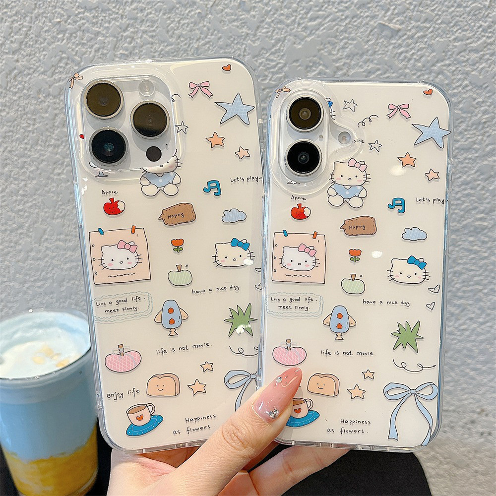 💌LUCK💌เคสไอโฟน เข้ากันได้กับ เคส iPhone 16 15 ProMax 1311 XS XR 7P เคสมือถือ-XYGTDK7