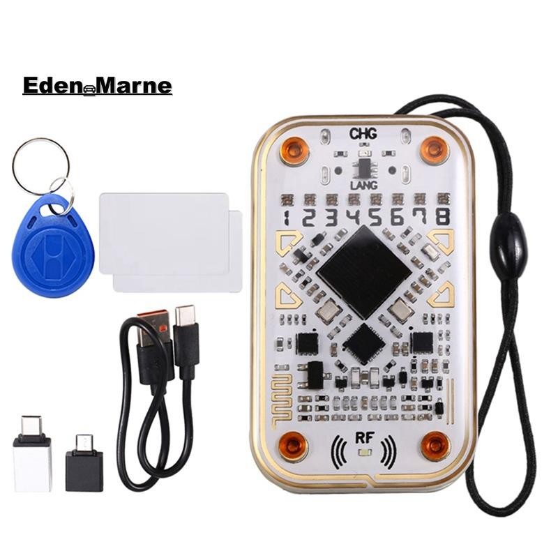 [Eden_Marner]ชุดอ่านชิปอัจฉริยะ RFID พรีเมี่ยมสําหรับ Chameleon Ultra รวมถึงพวงกุญแจ T5577 และการ์ด 