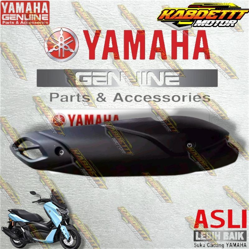 YAMAHA NEW NMAX TURBO TECHMAX ULTIMATE / NEO ORIGINAL EXHAUST COVER B6H-E4718-00