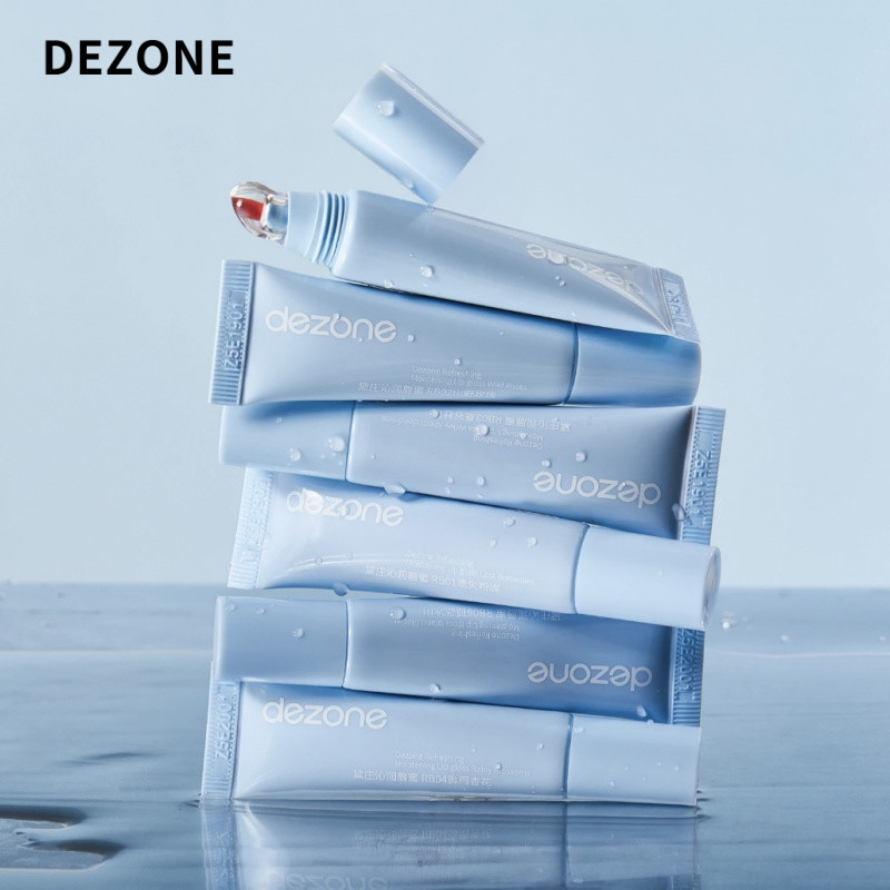 DEZONE ลิปกลอส น้ำแข็ง ลิปกลอส นู้ด ลิปสติก ไม่ติดถ้วยง่าย