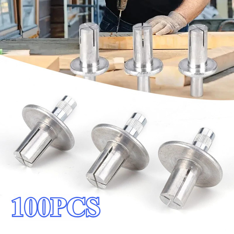 100 ชิ้น Dynabolt Bolts กรอบโลหะ Anchor Bolts Dynabolt SS