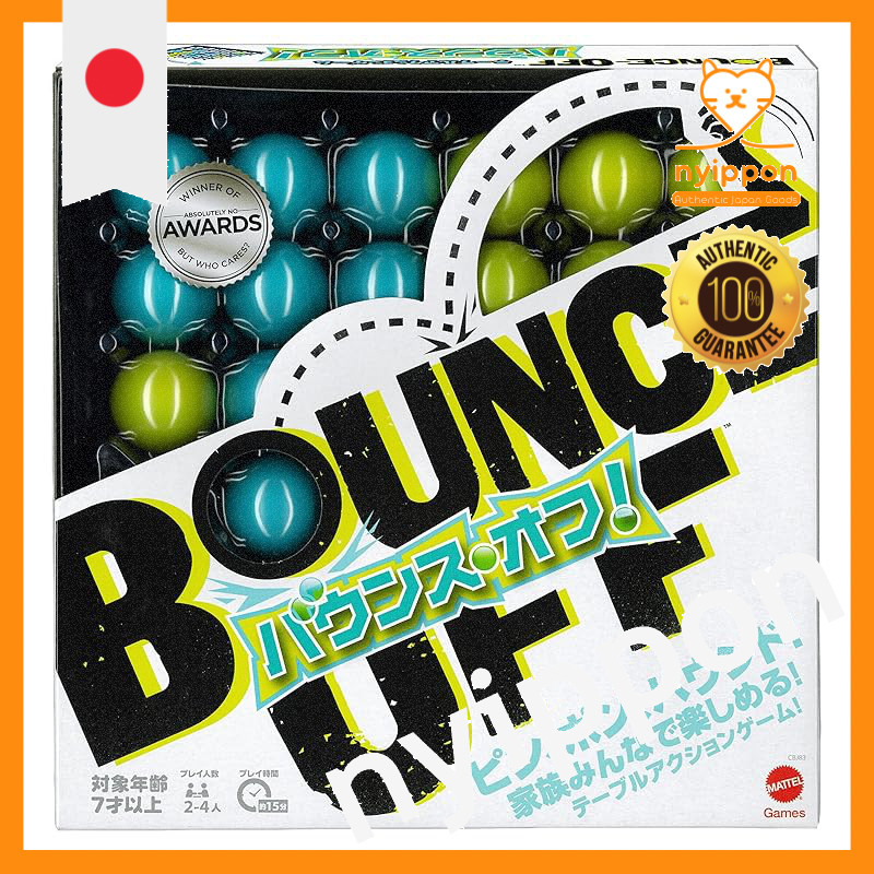 Mattel Game Bounce-Off Board Game - Party Game for 2-4 Players Age 7+ CBJ83  
Mattel Game Bounce-Off