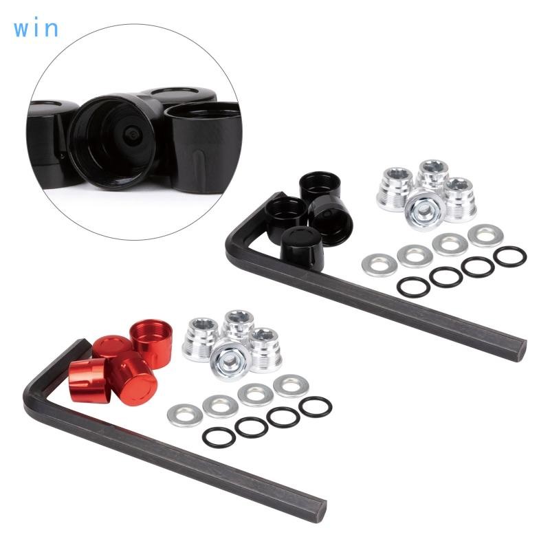 Win สวมใส่ RC M4 ล้ออ่อนนุชสําหรับ 1 10 RC Crawler ล้อสําหรับขอบศูนย์หมวก CNC Machined สําหรับ Preci