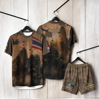 ชุดเด็กลายทหารหล่อเท่ พร้อมลุย ใส่ได้ 1-7 ขวบ | ชุดเด็กชายแฟชั่นเท่ๆ
