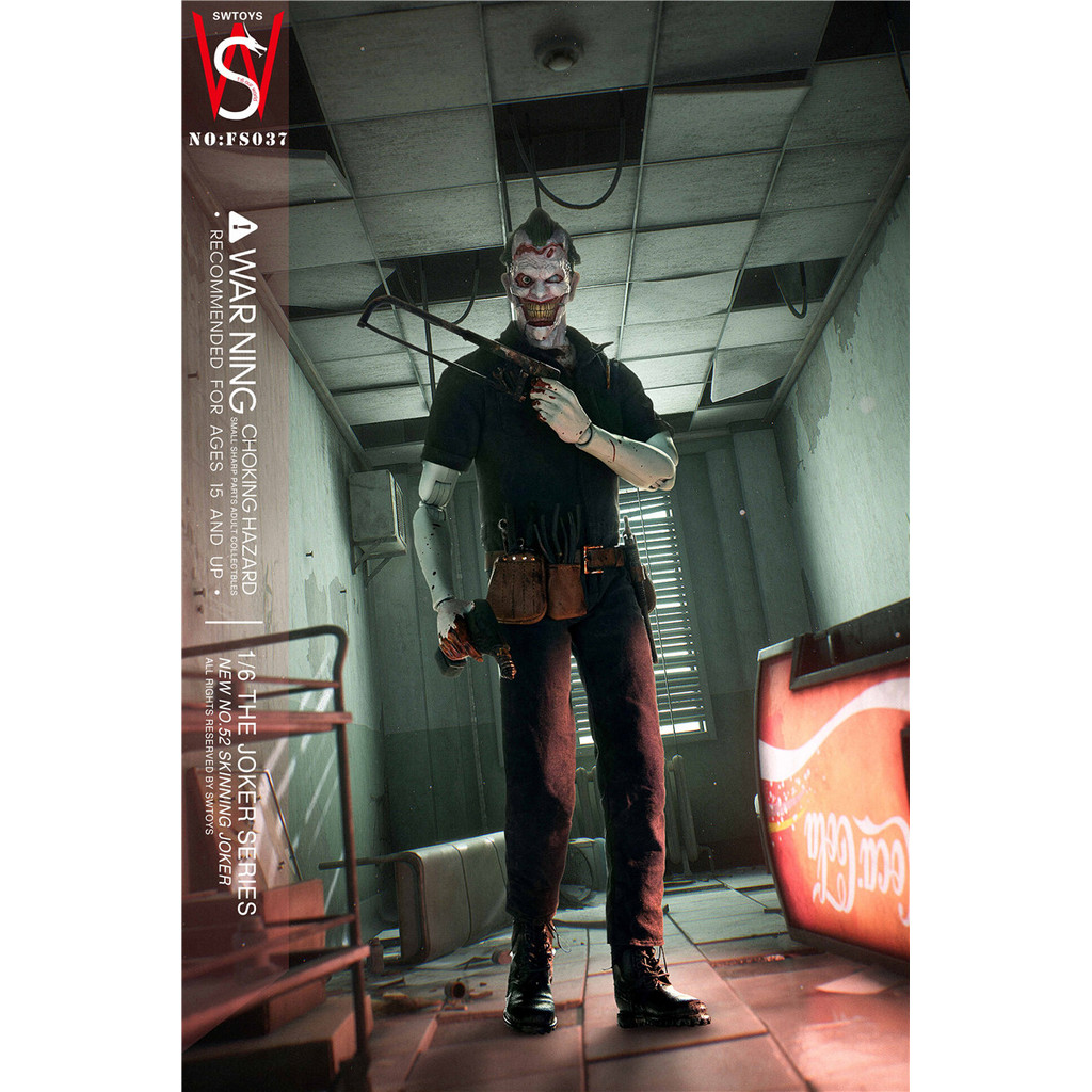 [Collection Boutique] พร้อมสต็อก SWTOYS 1/6 NO: FS037 ใหม่ 52 Skinning Clown Action Figure Soldier M
