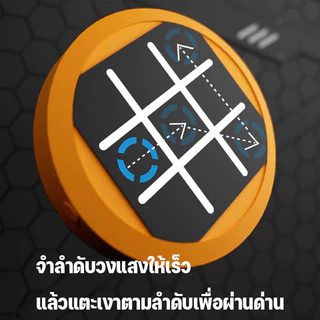 COD สมาร์ท Tic-Tac-Toe 4-in-1 กล่องเกมปัญญาสําหรับเด็กของเล่นครอบครัวเกมกระดานการฝึกอบรมหน่วยความจําและโฟกัส