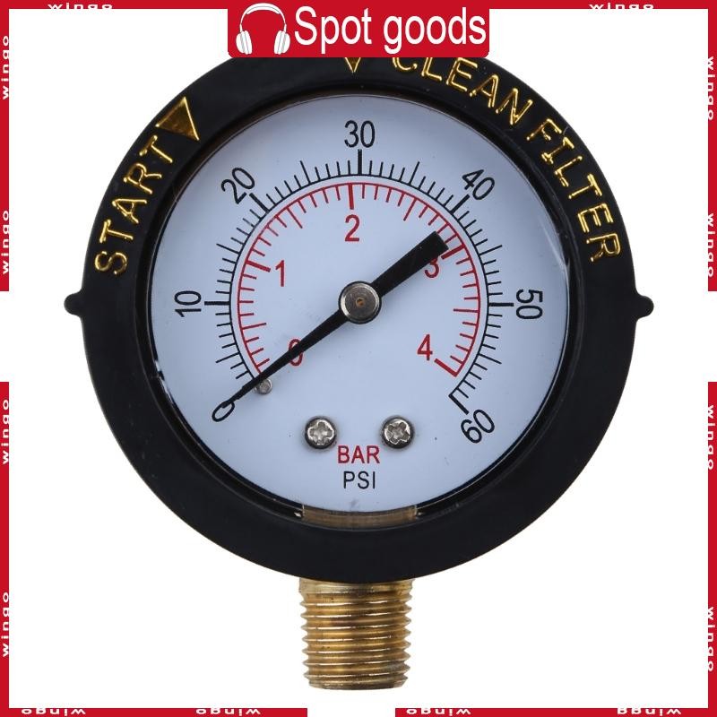 WIN อัพเกรดเครื่องวัดความดัน 0-60 PSI 1 4 NPT 190058 ทดแทนสําหรับ Pentair- Hayward Pool Spa สําหรับต